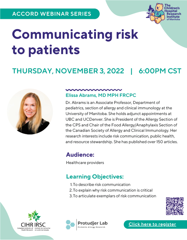 Communicating risk to patients